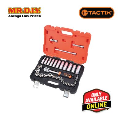 TACTIX Dr.Socket Set (33 pieces x 3/8 Inch)